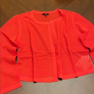 Talbots Open-Stitch Dress Shrug